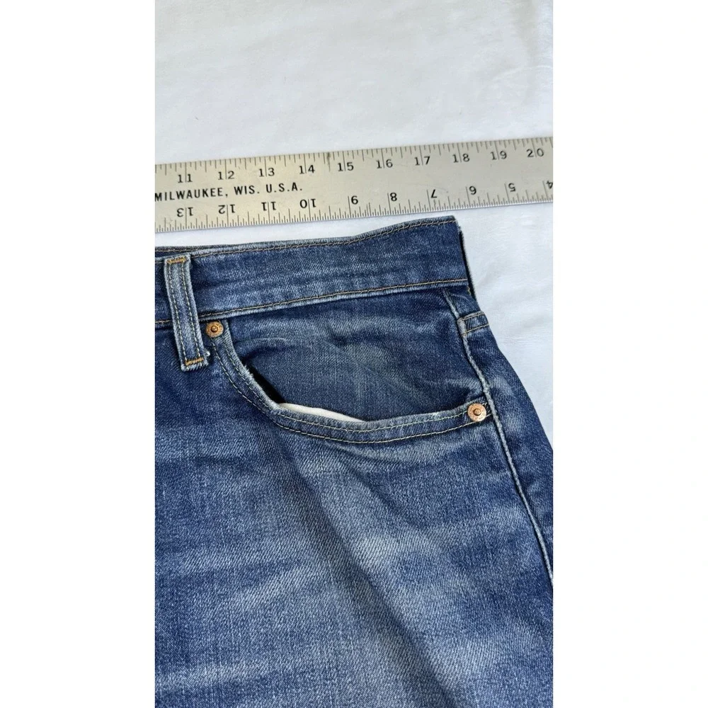 Levi's Premium 512 Slim Taper Jeans Men 33x30 Medium Wash Stretch Denim